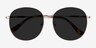 Sage Or rose MétalSoleil de Lunette de vue d'EyeBuyDirect, Vue Rapprochée