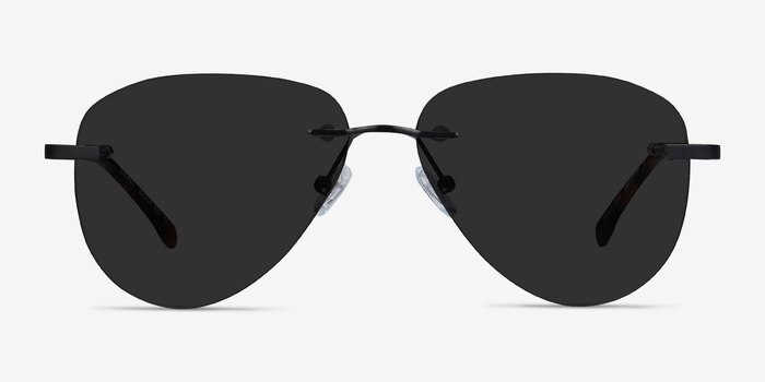 Locket Black Metal Sunglass Frames from EyeBuyDirect