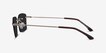 Invent Matte Gold MetalSunglass Frames from EyeBuyDirect, Side View