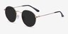 Disclosure Doré MétalSoleil de Lunette de vue d'EyeBuyDirect, Vue d'Angle