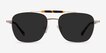 Jackson Gold Tortoise AcetateSunglass Frames from EyeBuyDirect, Front View