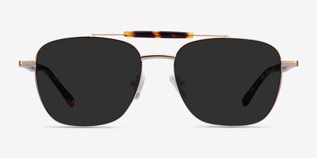 Jackson Gold Tortoise AcetateSunglass Frames from EyeBuyDirect, Front View