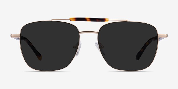 Jackson Gold Tortoise Acetate Sunglass Frames from EyeBuyDirect