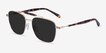 Jackson Gold Tortoise AcetateSunglass Frames from EyeBuyDirect, Angle View