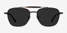 Jackson Black Tortoise AcetateSunglass Frames from EyeBuyDirect, Front View