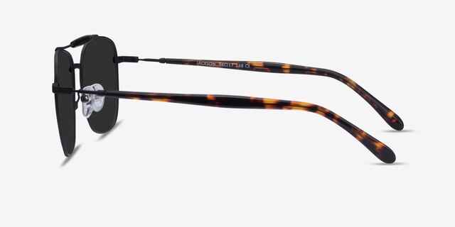 Jackson Black Tortoise AcetateSunglass Frames from EyeBuyDirect, Side View