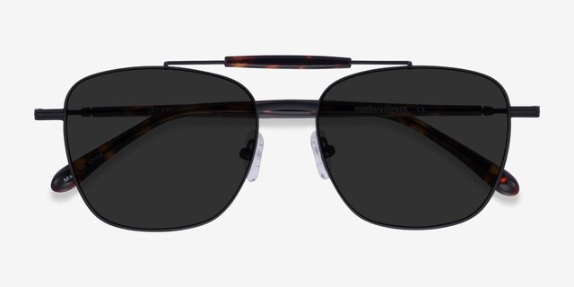 Jackson Black Tortoise AcetateSunglass Frames from EyeBuyDirect, Closed View