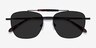 Jackson Black Tortoise AcetateSunglass Frames from EyeBuyDirect, Closed View
