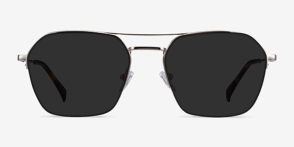 Decade Silver Metal Sunglass Frames