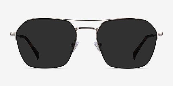 Decade Silver Metal Sunglass Frames