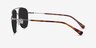 Garros Silver Tortoise MetalSunglass Frames from EyeBuyDirect, Side View