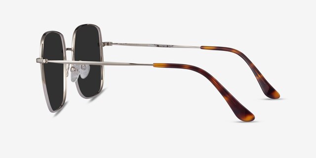 Sunday Silver MetalSunglass Frames from EyeBuyDirect, Side View