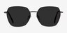 Ginza Gunmetal MetalSunglass Frames from EyeBuyDirect, Front View