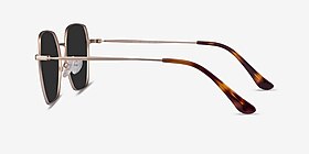 Ginza Doré Métal Soleil de Lunette de vue d'EyeBuyDirect, Vue de Côté