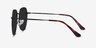 Carlsbad Black MetalSunglass Frames from EyeBuyDirect, Side View