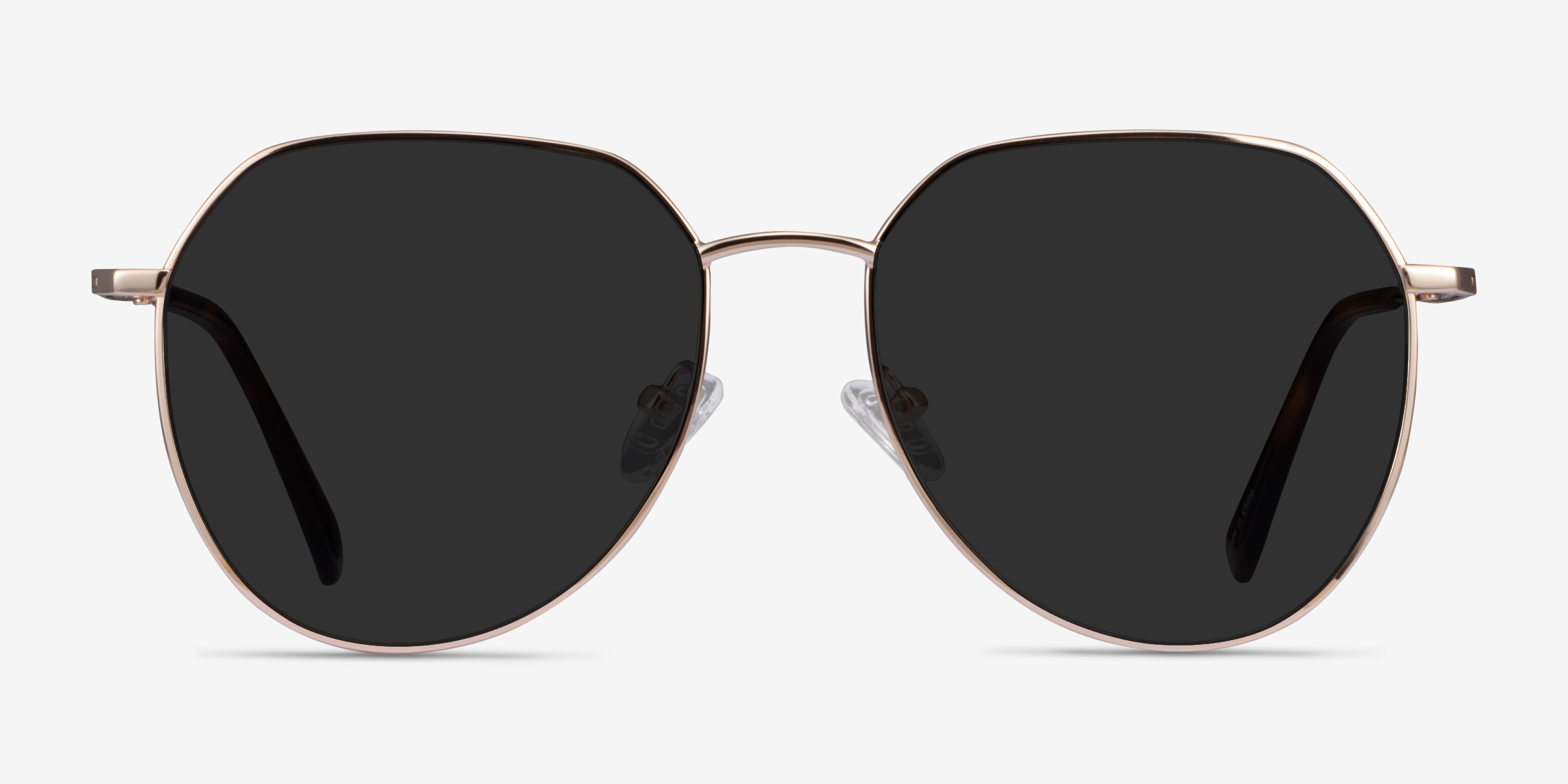 Carlsbad Aviator Gold Frame Sunglasses For Men Eyebuydirect Canada