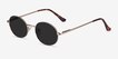 Culture Gold MetalSunglass Frames from EyeBuyDirect, Angle View