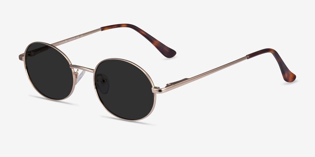 Culture Gold MetalSunglass Frames from EyeBuyDirect, Angle View