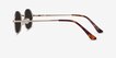 Culture Gold MetalSunglass Frames from EyeBuyDirect, Side View