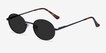 Culture Black MetalSunglass Frames from EyeBuyDirect, Angle View