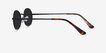Culture Black MetalSunglass Frames from EyeBuyDirect, Side View