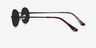 Culture Black MetalSunglass Frames from EyeBuyDirect, Side View