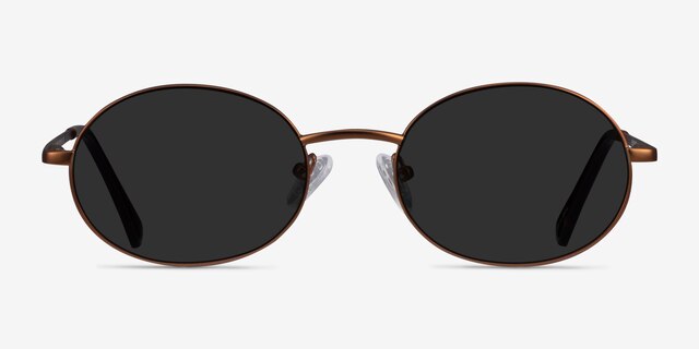 Culture Bronze MetalSunglass Frames from EyeBuyDirect, Front View