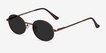 Culture Bronze MetalSunglass Frames from EyeBuyDirect, Angle View