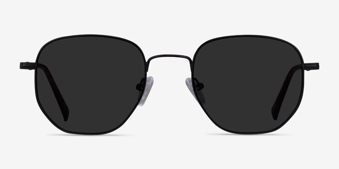 Wilfred Black Metal Sunglass Frames from EyeBuyDirect