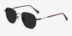 Wilfred Black MetalSunglass Frames from EyeBuyDirect, Angle View