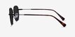 Wilfred Black MetalSunglass Frames from EyeBuyDirect, Side View