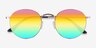 Whisky Gold MetalSunglass Frames from EyeBuyDirect, Closed View