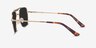 Eastman Gold MetalSunglass Frames from EyeBuyDirect, Side View