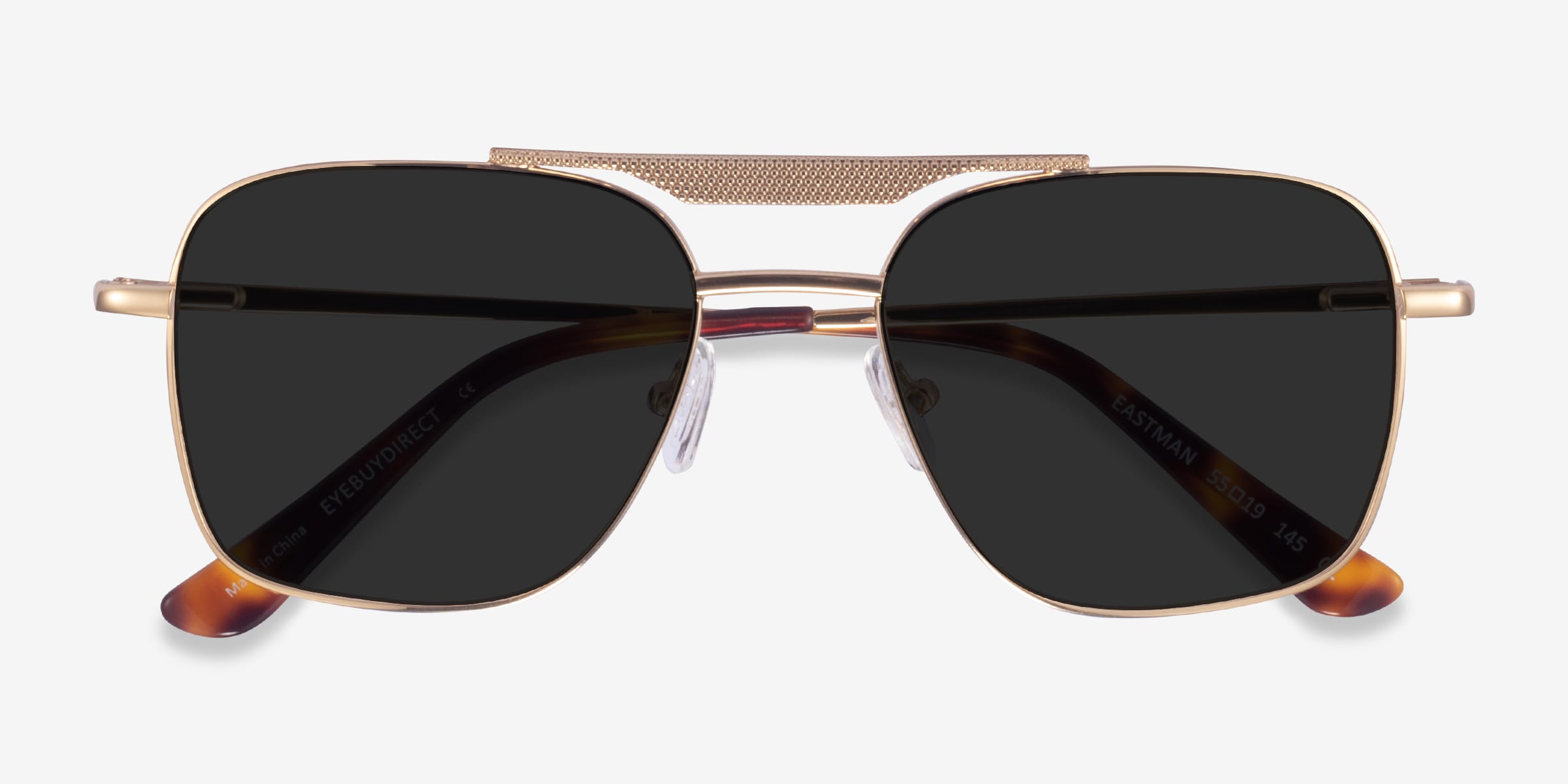 Eastman Aviator Gold Frame Sunglasses For Men Eyebuydirect Canada