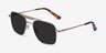 Eastman Silver MetalSunglass Frames from EyeBuyDirect, Angle View