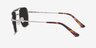 Eastman Silver MetalSunglass Frames from EyeBuyDirect, Side View