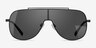 Turing Black MetalSunglass Frames from EyeBuyDirect, Front View