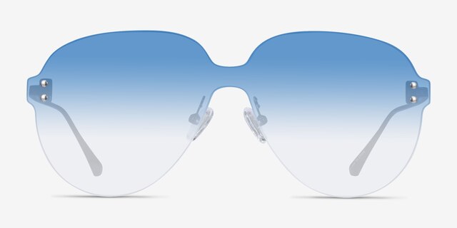 Scope Black MetalSunglass Frames from EyeBuyDirect, Front View