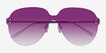 Scope Matte Silver MetalSunglass Frames from EyeBuyDirect, Closed View