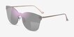 Refract Matte Gold MetalSunglass Frames from EyeBuyDirect, Angle View