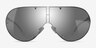 Bionic Black MetalSunglass Frames from EyeBuyDirect, Front View