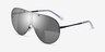 Bionic Black MetalSunglass Frames from EyeBuyDirect, Angle View
