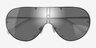 Bionic Black MetalSunglass Frames from EyeBuyDirect, Closed View