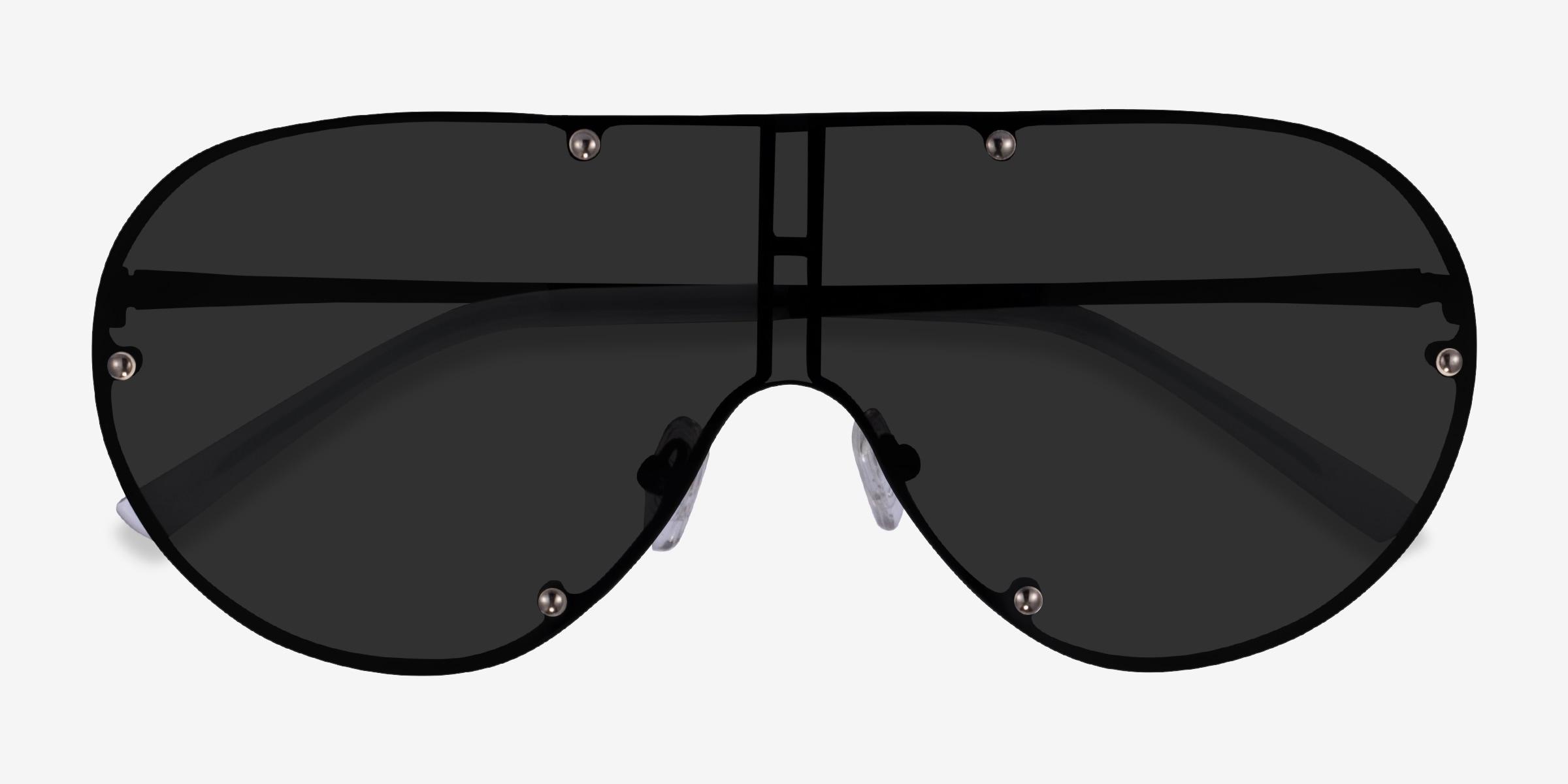 Black studded sunglasses best sale