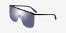 Morphe Black MetalSunglass Frames from EyeBuyDirect, Angle View