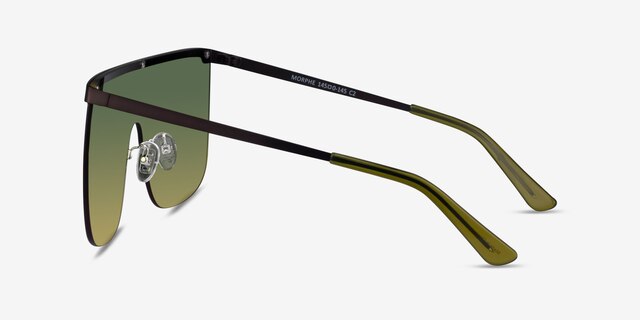 Morphe Gunmetal MetalSunglass Frames from EyeBuyDirect, Side View