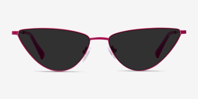 Pixie Red MetalSunglass Frames from EyeBuyDirect, Front View