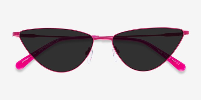 Pixie Red MetalSunglass Frames from EyeBuyDirect, Closed View