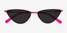 Pixie Red MetalSunglass Frames from EyeBuyDirect, Closed View