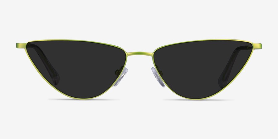 Pixie - Cat Eye Green Frame Sunglasses For Women | Eyebuydirect